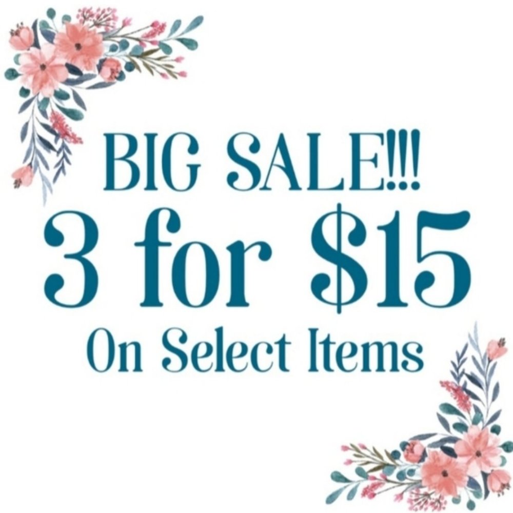 🔥Bundle 3 for $15 - select items